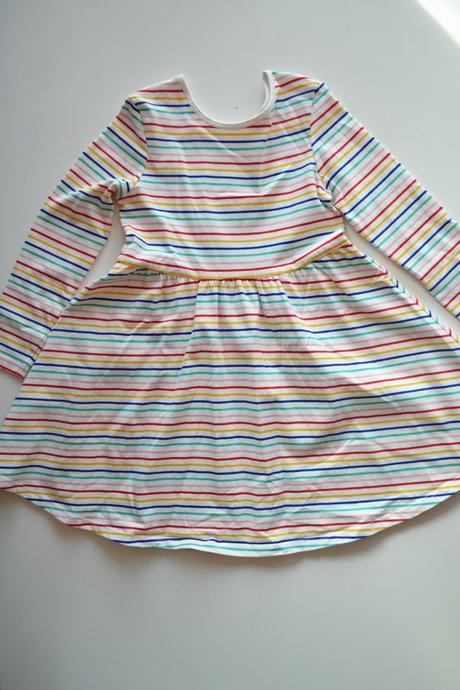 Proužkované šatičky 2ks, marks & spencer,110