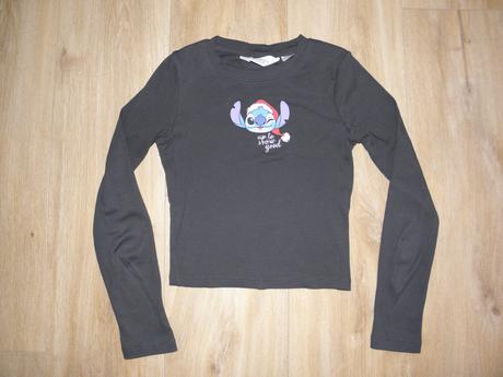 Dívčí žebrované tričko stitch zn. h&m vel.146/152, h&m,146