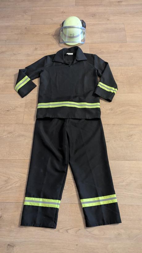 Karnevalový kostým hasič, záchranář vel. 140, 