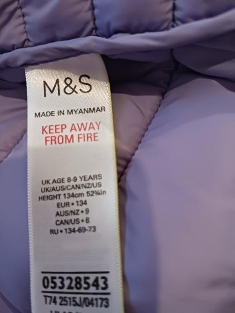 M&s bundička č.134, marks & spencer,134