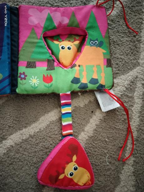 Látkové leporelo pro miminka,