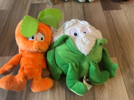 Plyšáky - zelenina, 