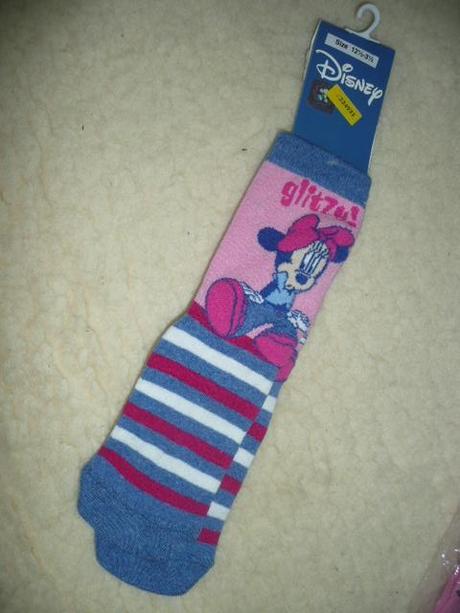 Ponožky s minnie vel 31-34, disney,31 / 32 / 33