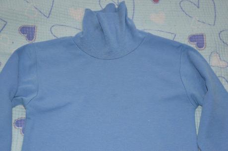 110 116 rolák modrý, artex,116