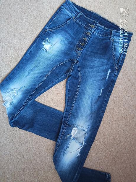 Baggy-nasrávačky-harémky vel."s", s