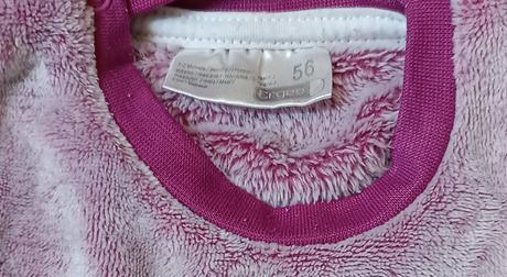 Kojenecký dívčí kabát next baby+mikina,vel.56, next,56