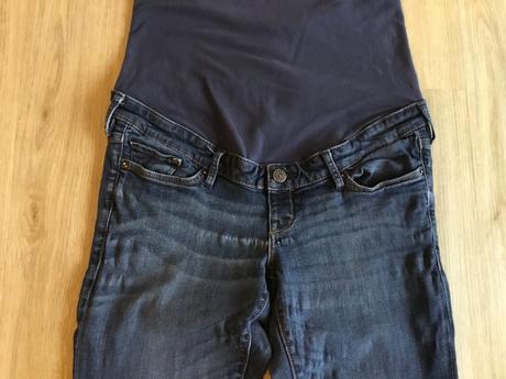 Těhotenské slim džíny h&m vel. 42, h&m,42