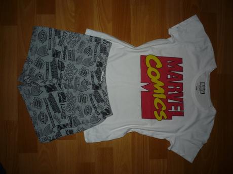 2x letní pyžamo vel 140-146, primark,140