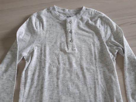 Melírové tričko s dl. rukávem vel. 146/152, c&a,146