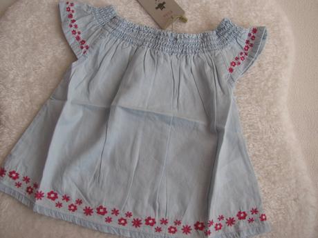 Dívčí bavlněná tunika s výšivkou, house,104