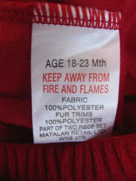 Vánoční kostým pro malého santu, 92