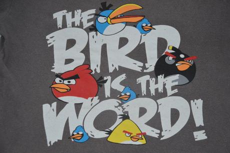 116 bavlněné tričko angry birds, 116