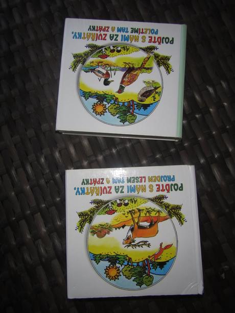 2 x dětské leporelo , zvěř v lese,