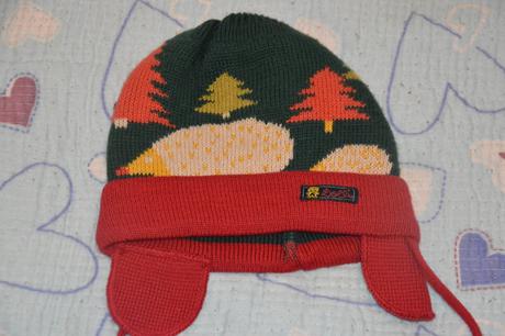 Bavlněná pletená čepice čepička, 68