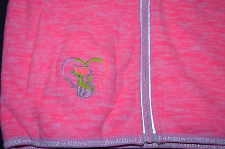 Fleece vesta kugo,na zip,104,110, kugo,104 / 110