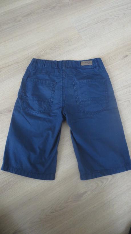 Plátěné kraťasy modré c&a, c&a,140