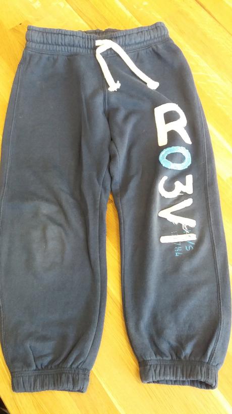 Tepláky s nápisem, h&m,110