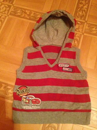 Klučičí vesta - vestička blesk mc queen vel. 62-68, disney,62