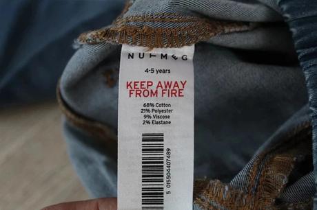 Jegginy vel. 4 - 5 let, nutmeg,110