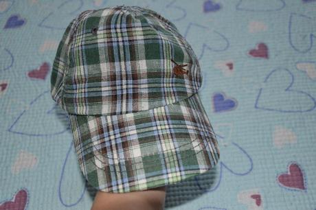 Bavlněná kostkatá kšiltovka s vrtulníkem vel 92/98, 92