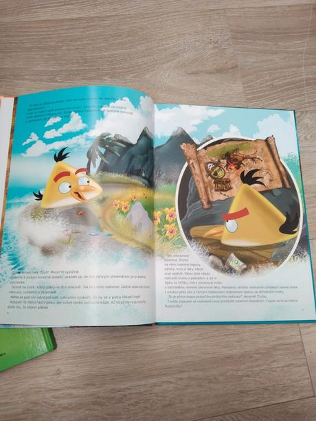 Knížky angry birds, 