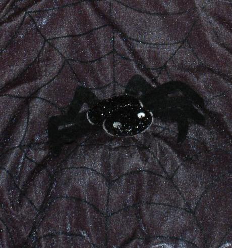 Karnevalový kostým maska sametový pavouček 1-3roky,