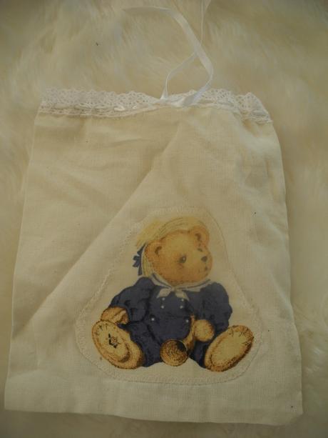 Látkový pytlík medvěd, 