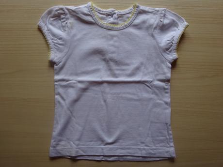 Bílé tričko s kr.r., vel. 86, 86