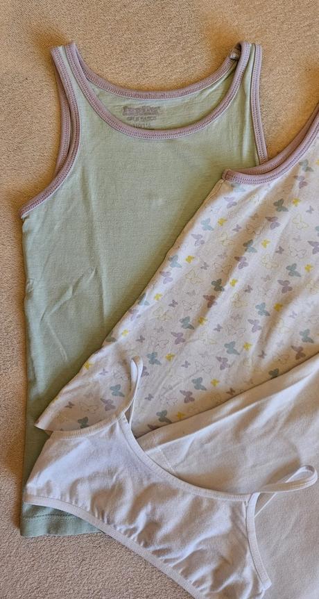 3x dívčí spodní košilka vel.110/116, lupilu, lupilu,110