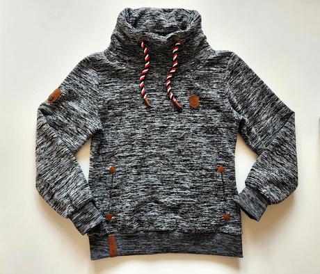 Mikina s komínovým límcem vel. 38 / m, m