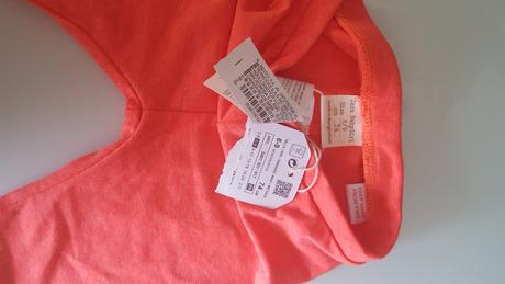 Dětské 3/4 kalhoty/kraťasky /legí zara nove neon, zara,74