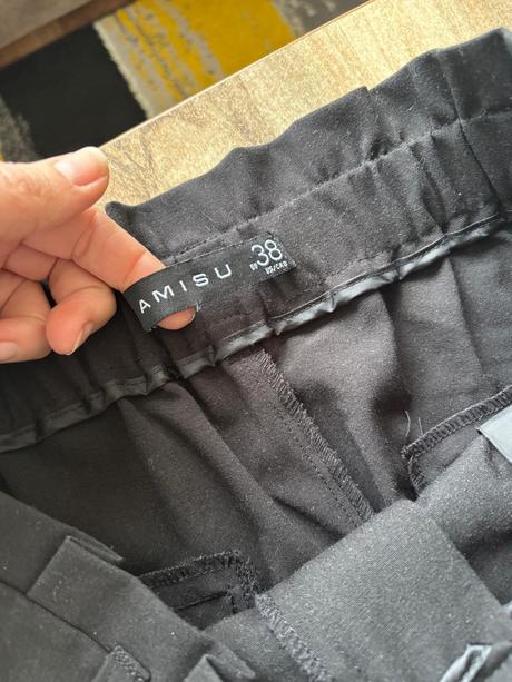 Černé kalhoty amisu, amisu,38