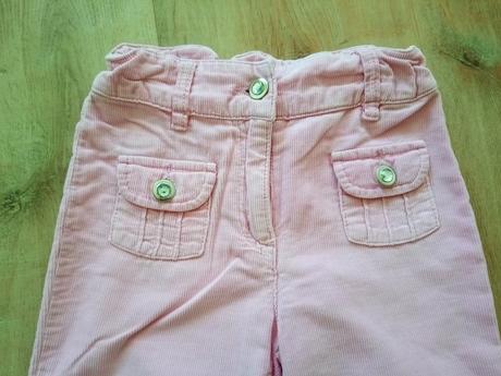 2 x manžestrové kalhoty, vel 110/116, caa, ga, c&a,110