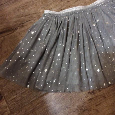 Slavnostní sukýnka se stříbrnými hvězdičkami, george,98