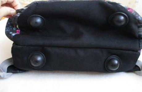 Dívčí školní batoh květovaný topgal, 