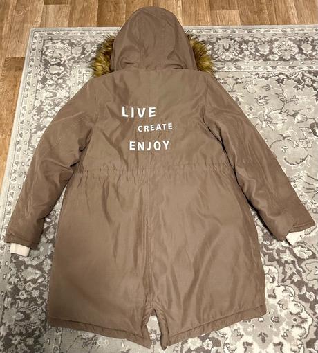 Zimní těhotenská parka 3v1, l