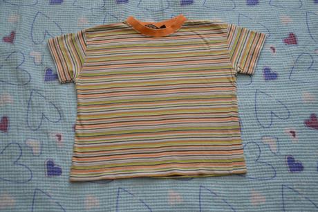 Prouhaté bavlněné triko 98/104, h&m,98