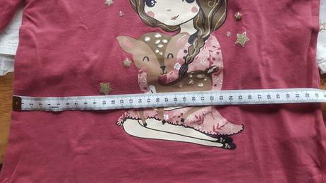 Sada 3 trik c&a s dlouhym rukavem vel 122-128, c&a,122