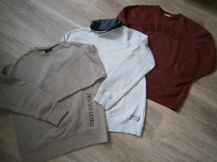3x mikina vel. s/m, m