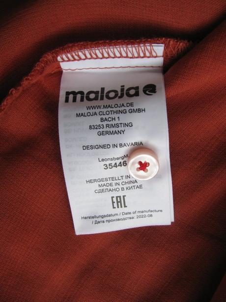 Dámská volná letní tunika maloja, l