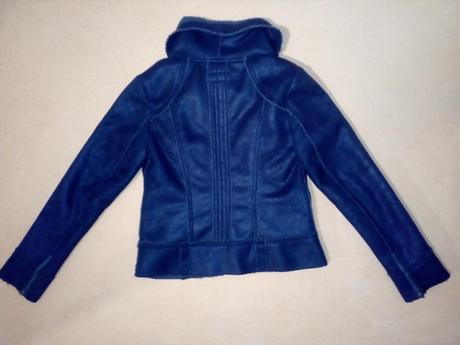 Jarní/podzimní bunda zateplená kožíškem vel.s-m, clockhouse,m