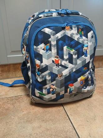 Školní batoh 1.-4. třida, topgal, minecraft, 