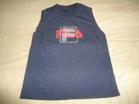 V top stavu bavlněné tílko fila, vel. 7-8 let, fila,122
