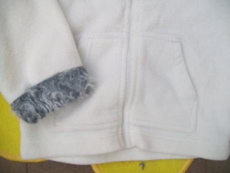 Fleesová mikina s kapucí, 104