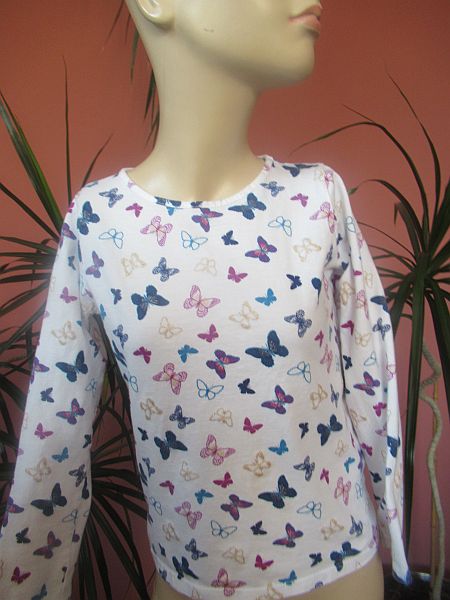 Tričko s dlouhým rukávem, m&co,128