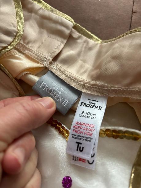 An8/ kostým anna  frozen ii - v.9/10 let, 