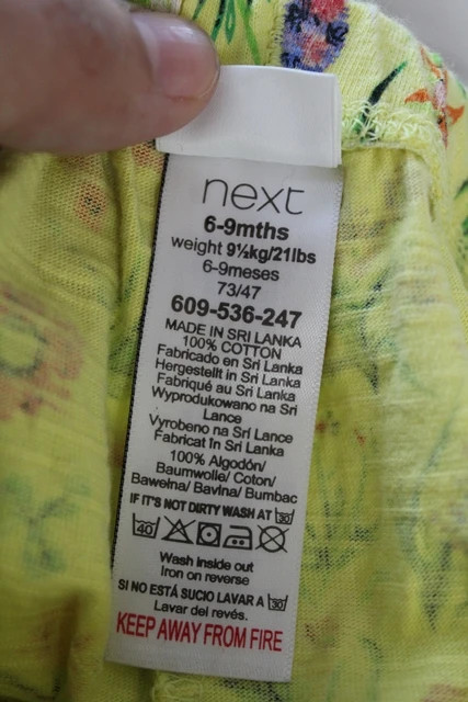 Kalhoty vel. 6 - 9 m, next,74