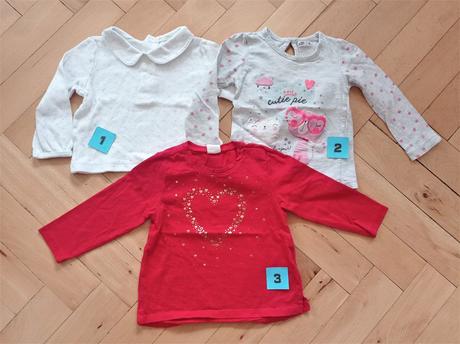 Triko dlouhý rukáv h&m 80, h&m,80