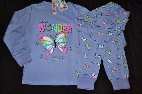 Bavlněné pyžamo kugo ,svítí ve tmě ,v.116, kugo,128