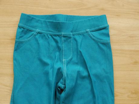 Tyrkysove leginy 122/128 kids, kids,122